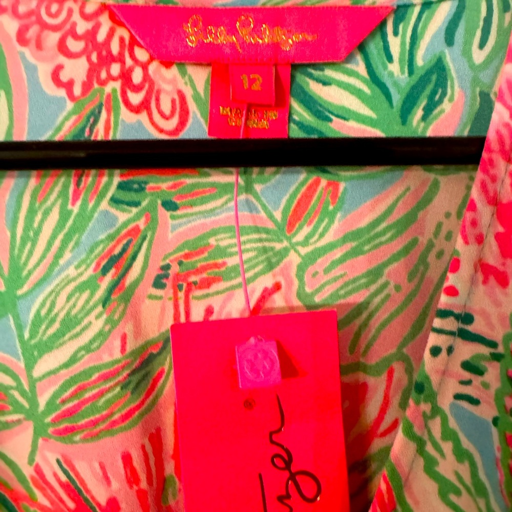 COPY - NWT Lilly Pulitzer Taviana Stretch Dress Size 12 - Picture 7 of 7